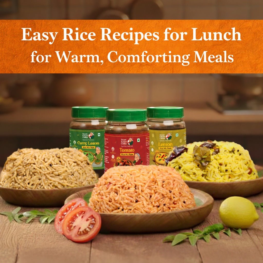 Easy Rice Recipes for Lunch for Warm, Comforting Meals – Sweet Karam Coffee