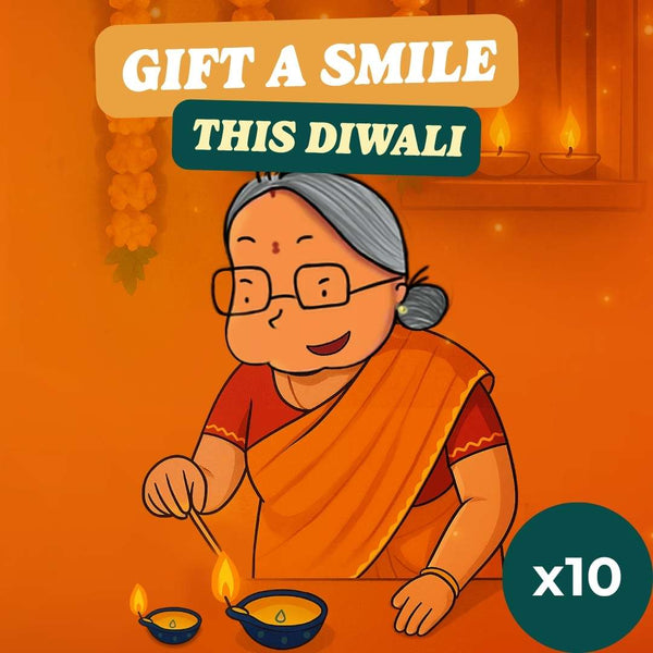 Diwali Handcrafted Diyas (pack of 10)  - Free Shipping Across India
