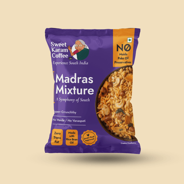 FREE Madras Mixture 30g Pack (Max 1 per order) - Sweet Karam Coffee