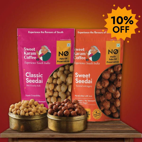 Classic Seedai + Sweet Seedai Combo  - Free Shipping Across India