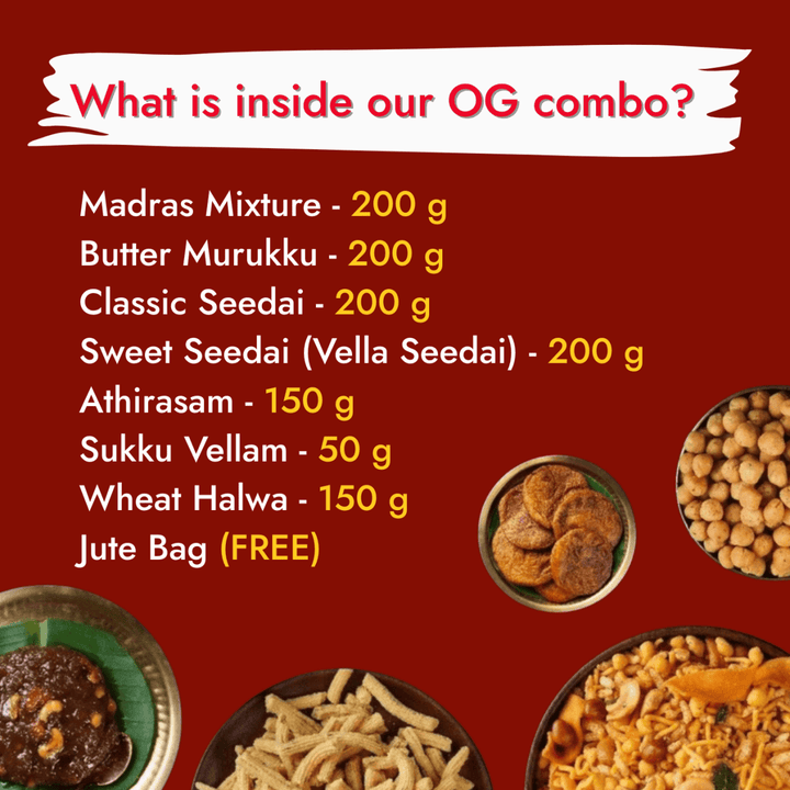 Janaki Paati's OG Combo - Sweet Karam Coffee