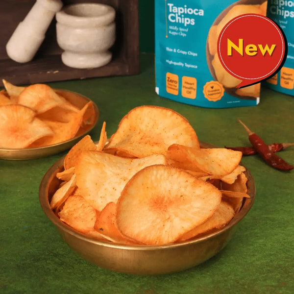 Tapioca chips Pack of 1 (65g) - Sweet Karam Coffee