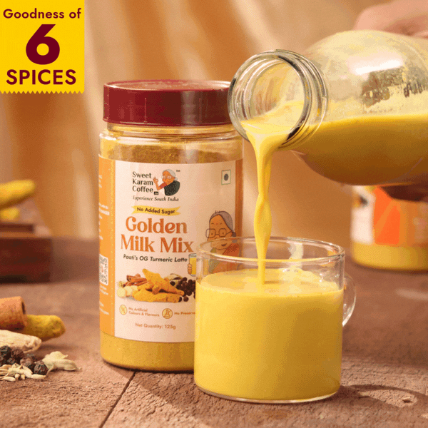 Paati's Golden (Turmeric) Milk Mix (Winter Special)  - Free Shipping Across India