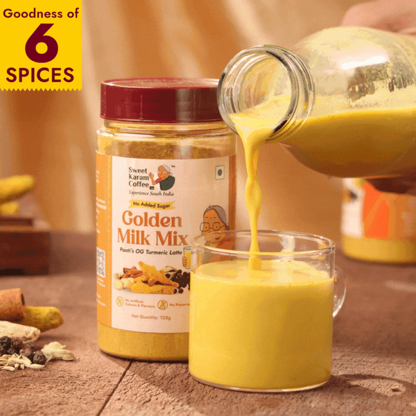 Paati's Golden (Turmeric) Milk Mix (Winter Special)  - Free Shipping Across India