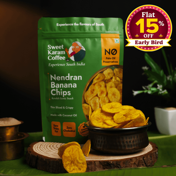 Kerala Banana Chips - Sweet Karam Coffee