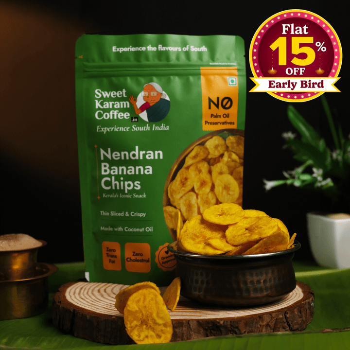Kerala Banana Chips - Sweet Karam Coffee
