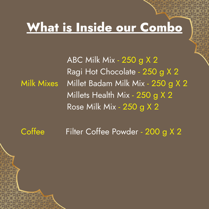 Beverages Combo (Curated)  - Free Shipping Across India