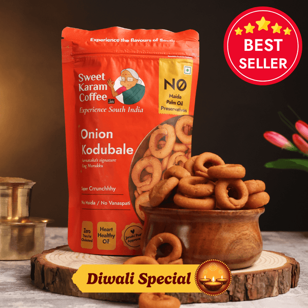 Onion Kodubale (Ring Murukku)