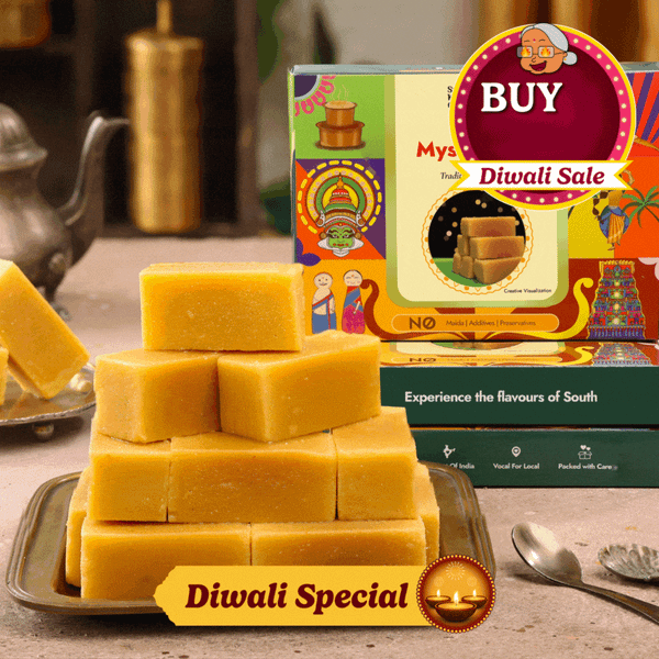Ghee Mysorepak (Soft)