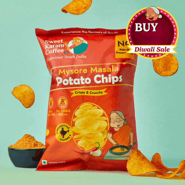 Potato Chips - Mysore Masala  - Free Shipping Across India