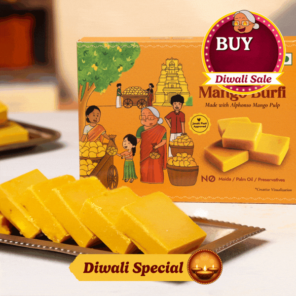Mango Burfi  - Free Shipping Across India