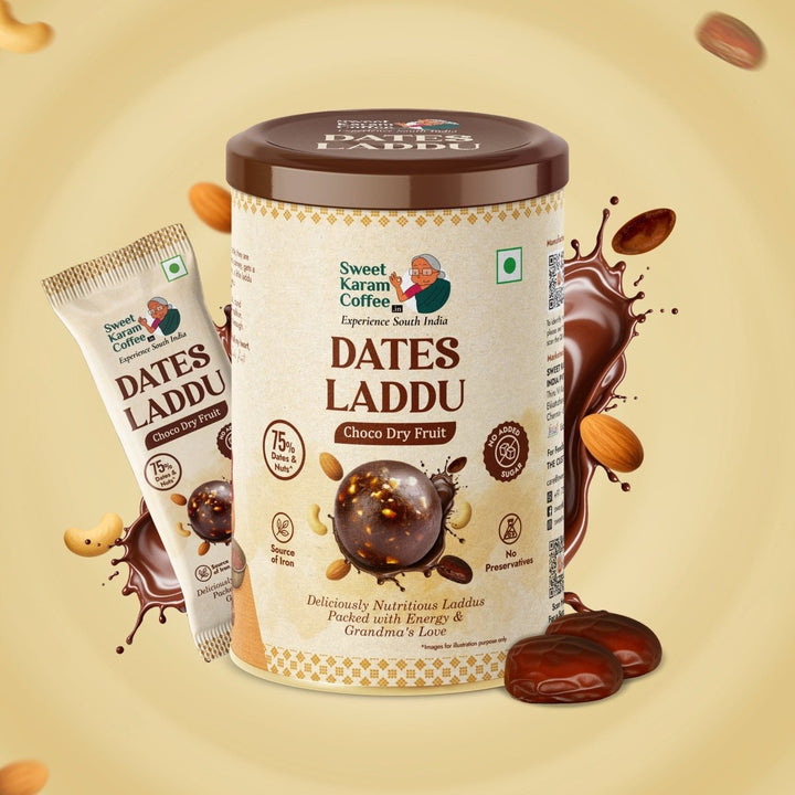 Dates Laddu (Choco Dry Fruit)  - Free Shipping Across India