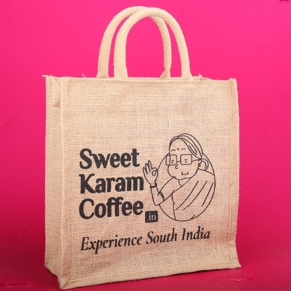 FREE Signature Jute bag (Max 1 per order)  - Free Shipping Across India