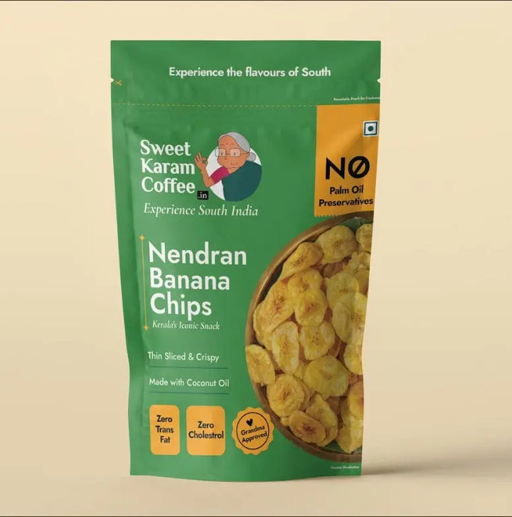 Nendran Banana Chips - Zero trans fat | Zero Cholesterol |