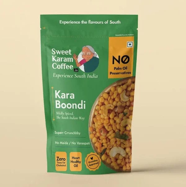 FREE Kara Boondhi 95 g Pack (Max 1 per order)  - Free Shipping Across India