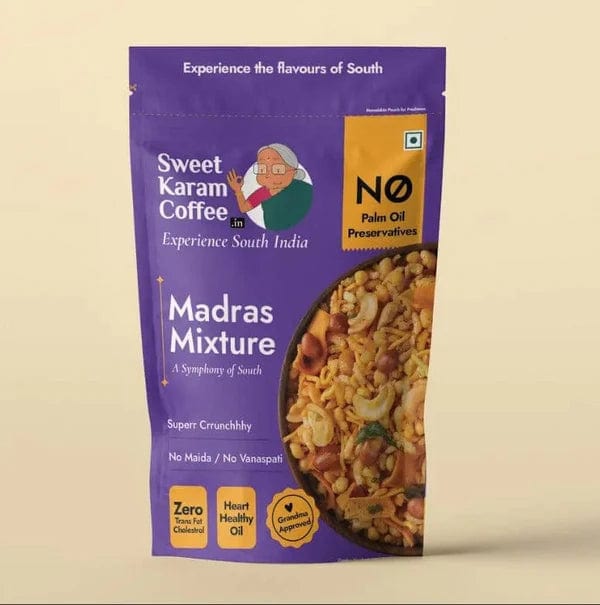 FREE Madras Mixture 95g Pack (Max 1 per order)  - Free Shipping Across India