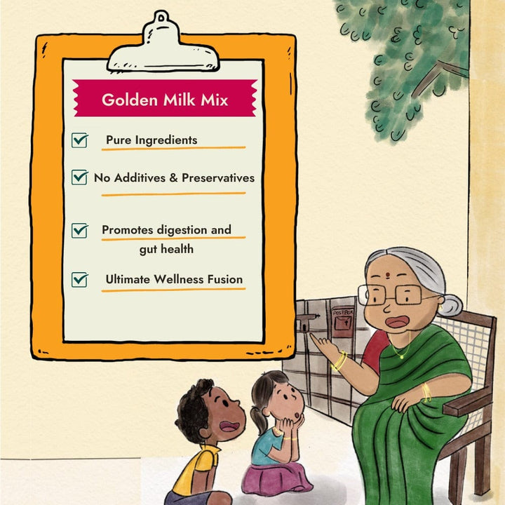 Golden (Turmeric) Milk Mix - No Artificial Additives |No Preservatives