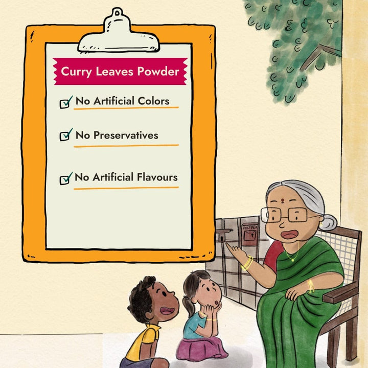 Curry Leaves Powder  - Free Shipping Across India