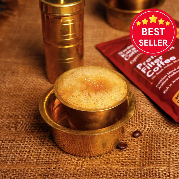 Premium Filter Coffee Powder (80/20 Blend)  -  Authentic blend