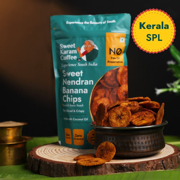 Kerala Sweet Banana Chips  - Free Shipping Across India