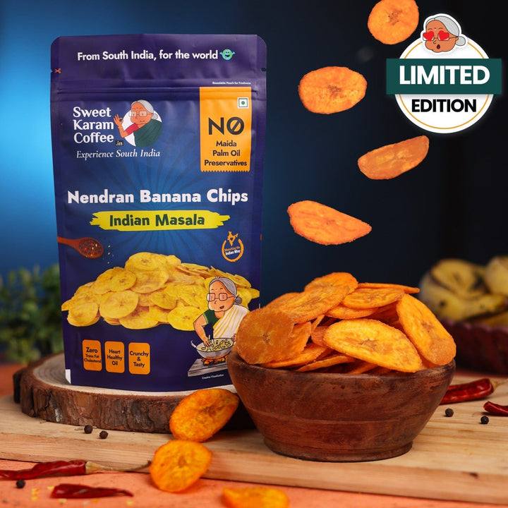 Kerala Banana Chips - Indian Masala  - Free Shipping Across India