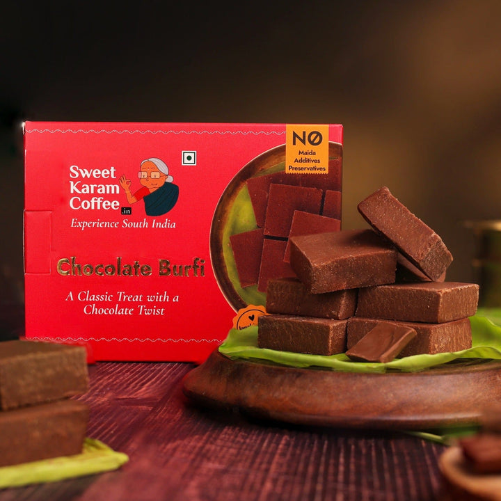 Chocolate Burfi  - Free Shipping Across India