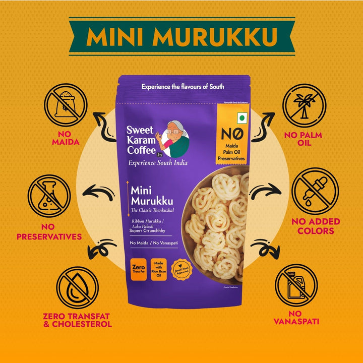 Mini Murukku  - Free Shipping Across India