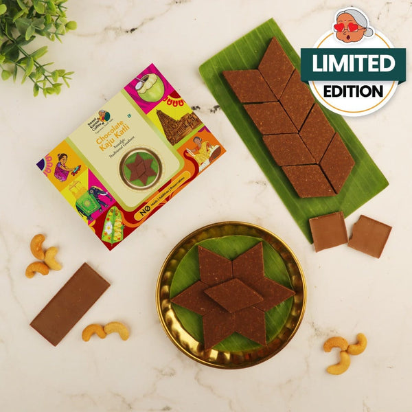 Chocolate Kaju Katli  - Free Shipping Across India