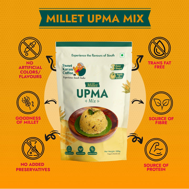 Millet Upma Mix  - Free Shipping Across India