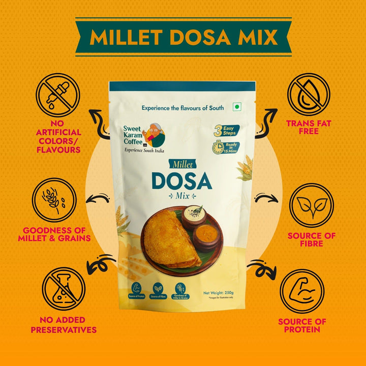 Millet Dosa Mix  - Free Shipping Across India