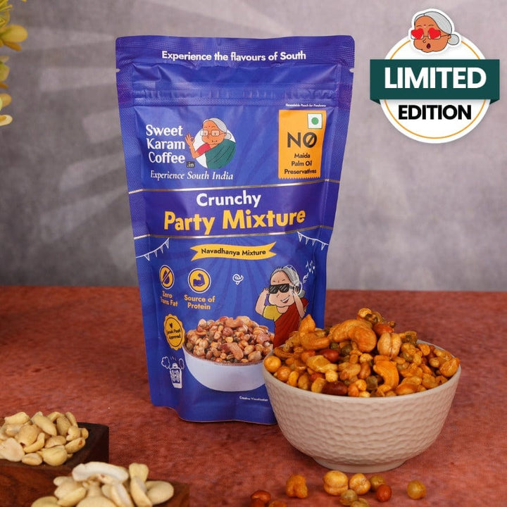 Crunchy Party Mixture - Sweet Karam Coffee