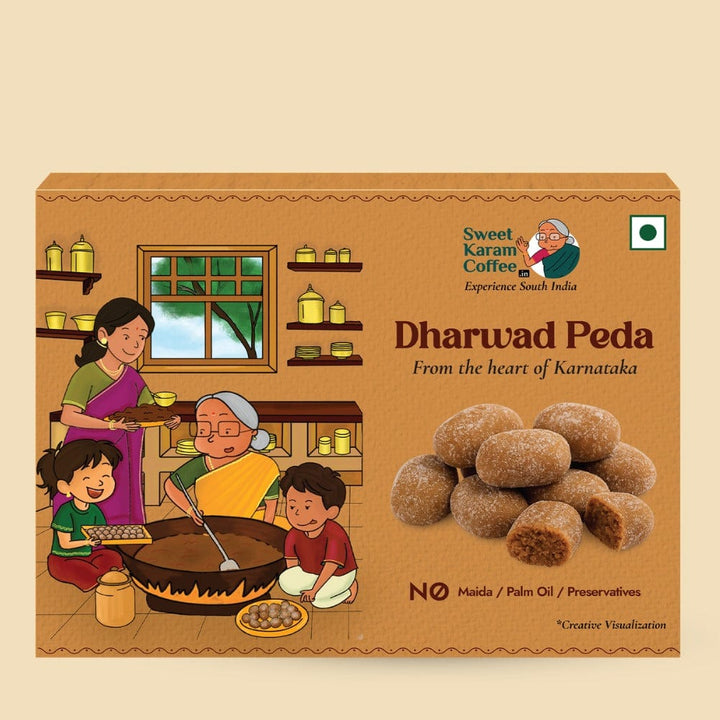Dharwad Peda - Sweet Karam Coffee