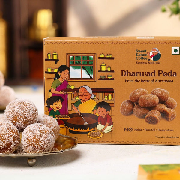 Dharwad Peda - Sweet Karam Coffee