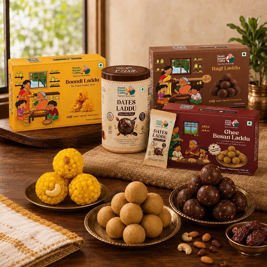 Laddoo Combo - Sweet Karam Coffee