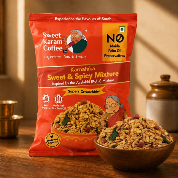 Avalakki Mixture - Sweet Karam Coffee