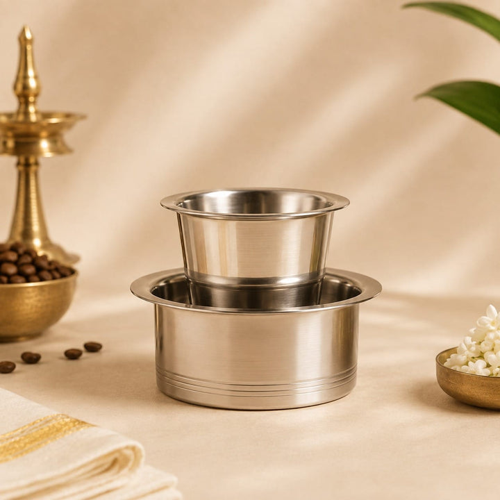 Davara & Tumbler (Stainless Steel) - Sweet Karam Coffee