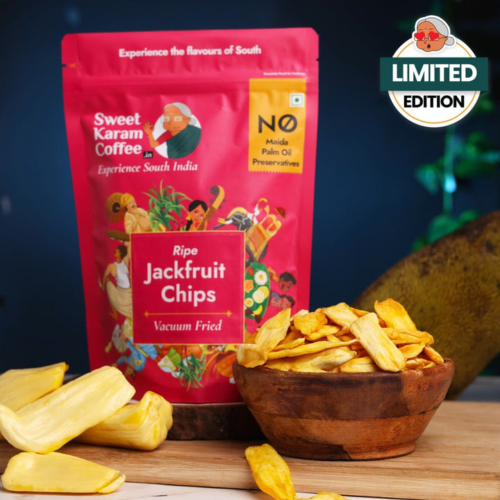 Ripe Jackfruit Chips - Vacuum Fried  - Free Shipping Across India