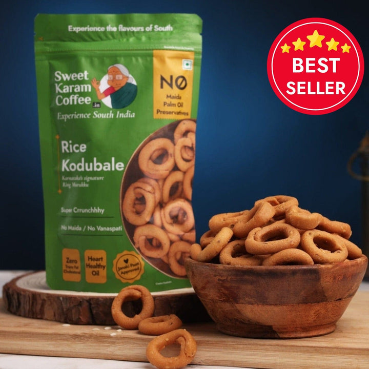 Rice Kodubale (Ring Murukku)  - Free Shipping Across India