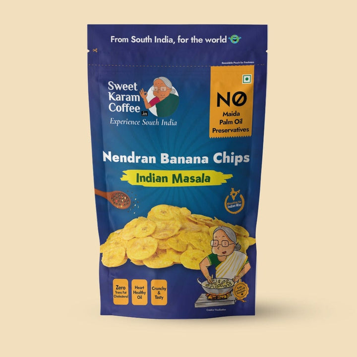 Kerala Banana Chips - Indian Masala  - Free Shipping Across India