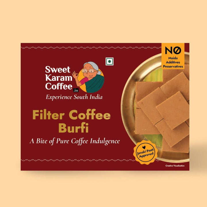 Filter Coffee Burfi  - Free Shipping Across India