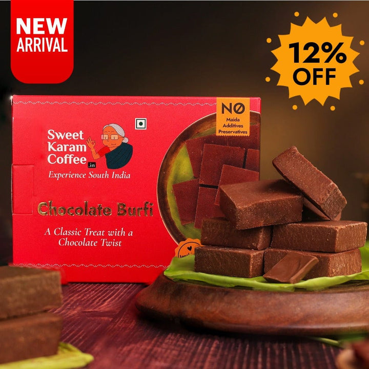 Chocolate Burfi  - Free Shipping Across India