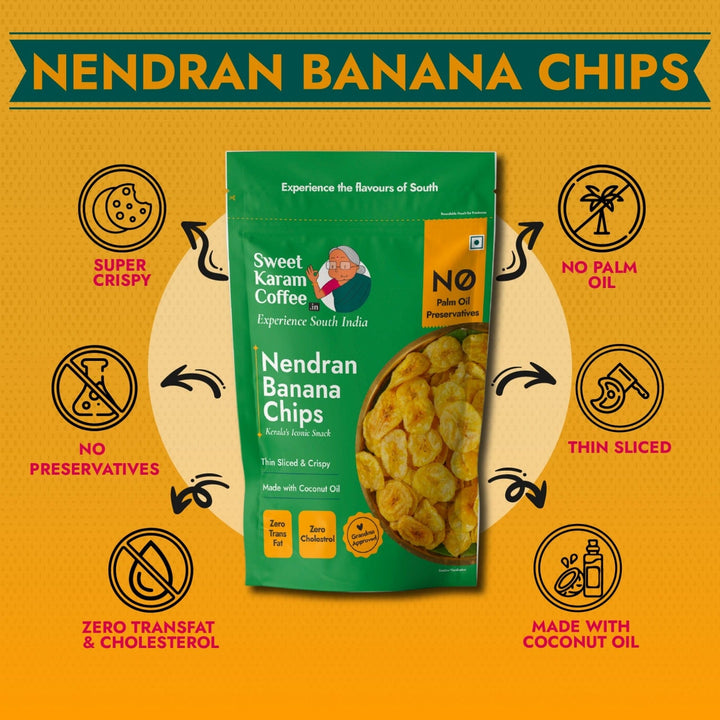 Kerala Banana Chips  - Free Shipping Across India