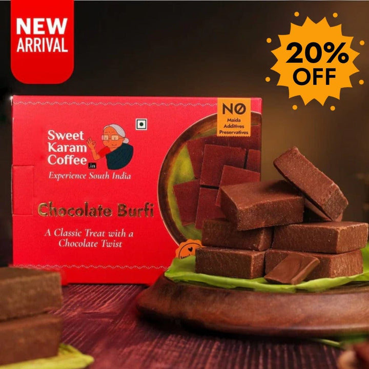 Chocolate Burfi  - Free Shipping Across India