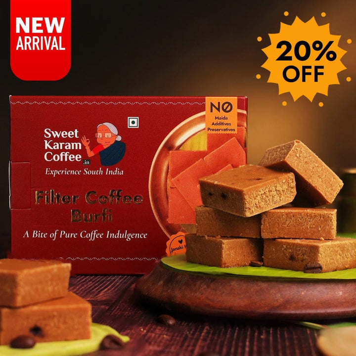 Filter Coffee Burfi  - Free Shipping Across India