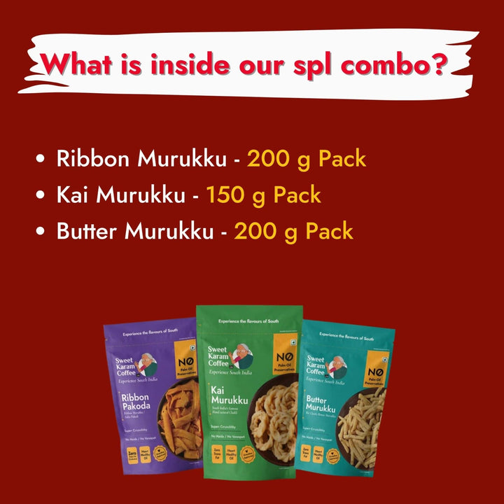 Murukku Combo  - Free Shipping Across India