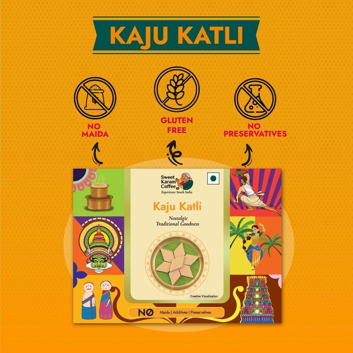 Classic Kaju Katli (Cashew Cake)  - Free Shipping Across India