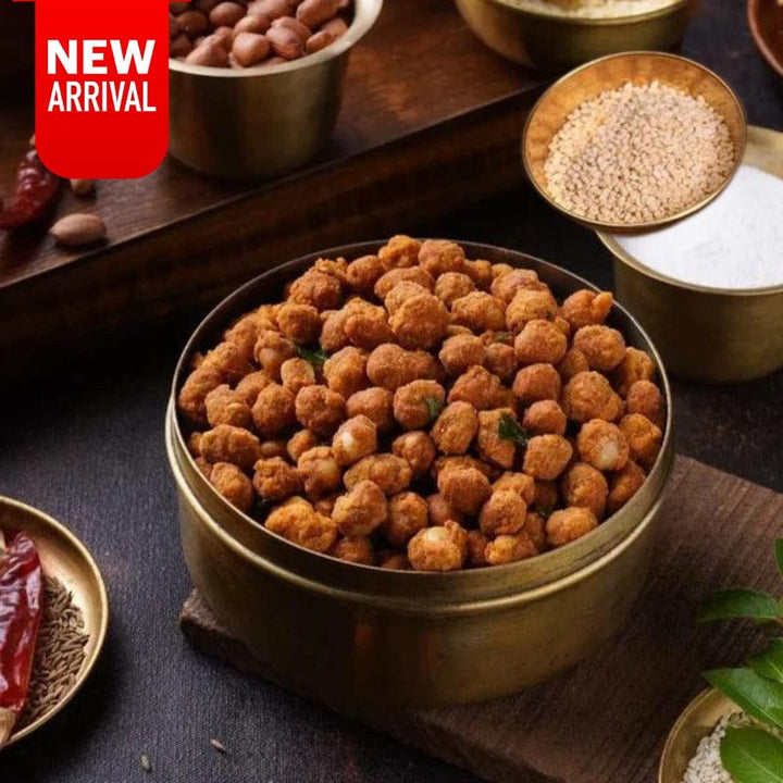 Masala Peanuts (Pack of 2x95g)  - Free Shipping Across India