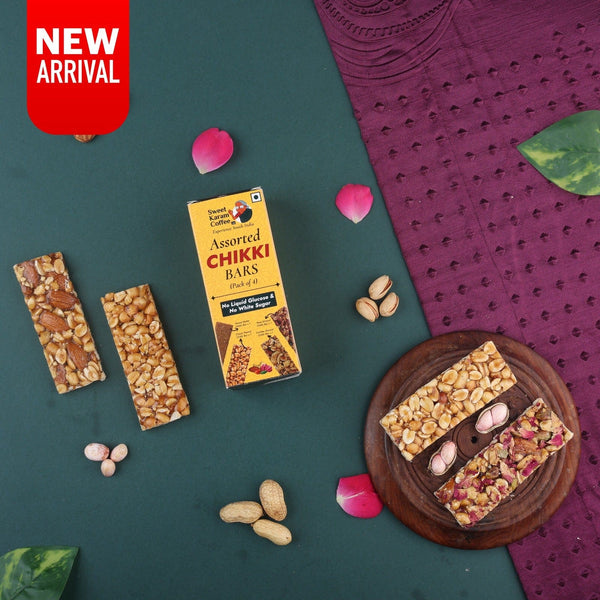 Assorted Peanut Chikki Bar  - Free Shipping Across India