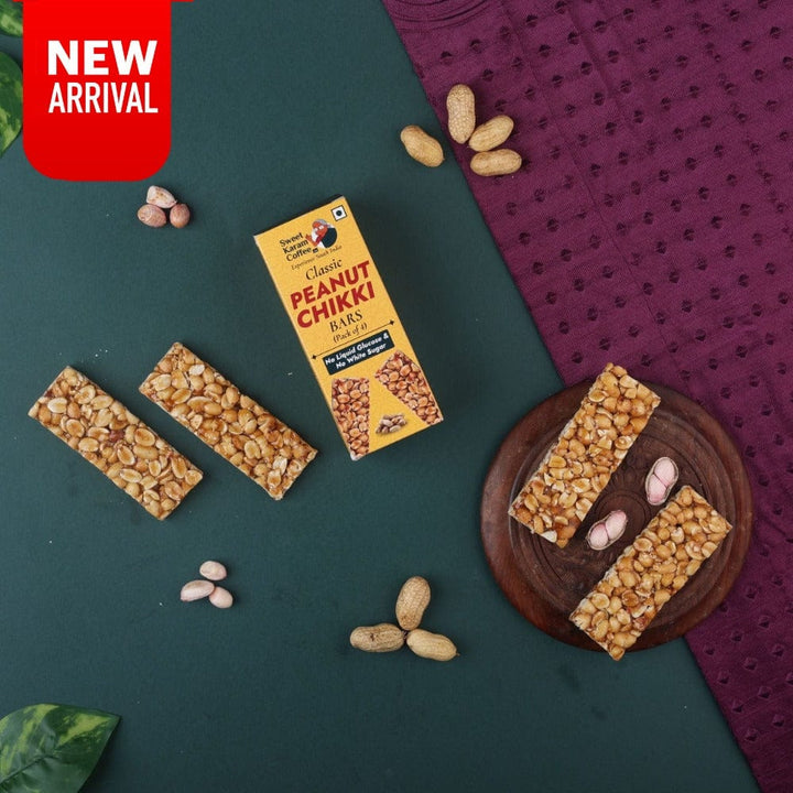 Classic Peanut Chikki Bar  - Free Shipping Across India