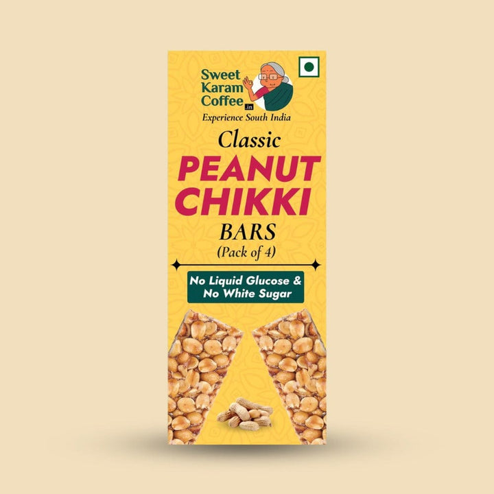 Classic Peanut Chikki Bar  - Free Shipping Across India